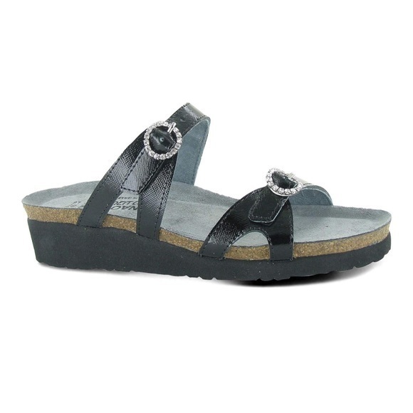 Naot Kate Patent Cork Sandals Eu 39